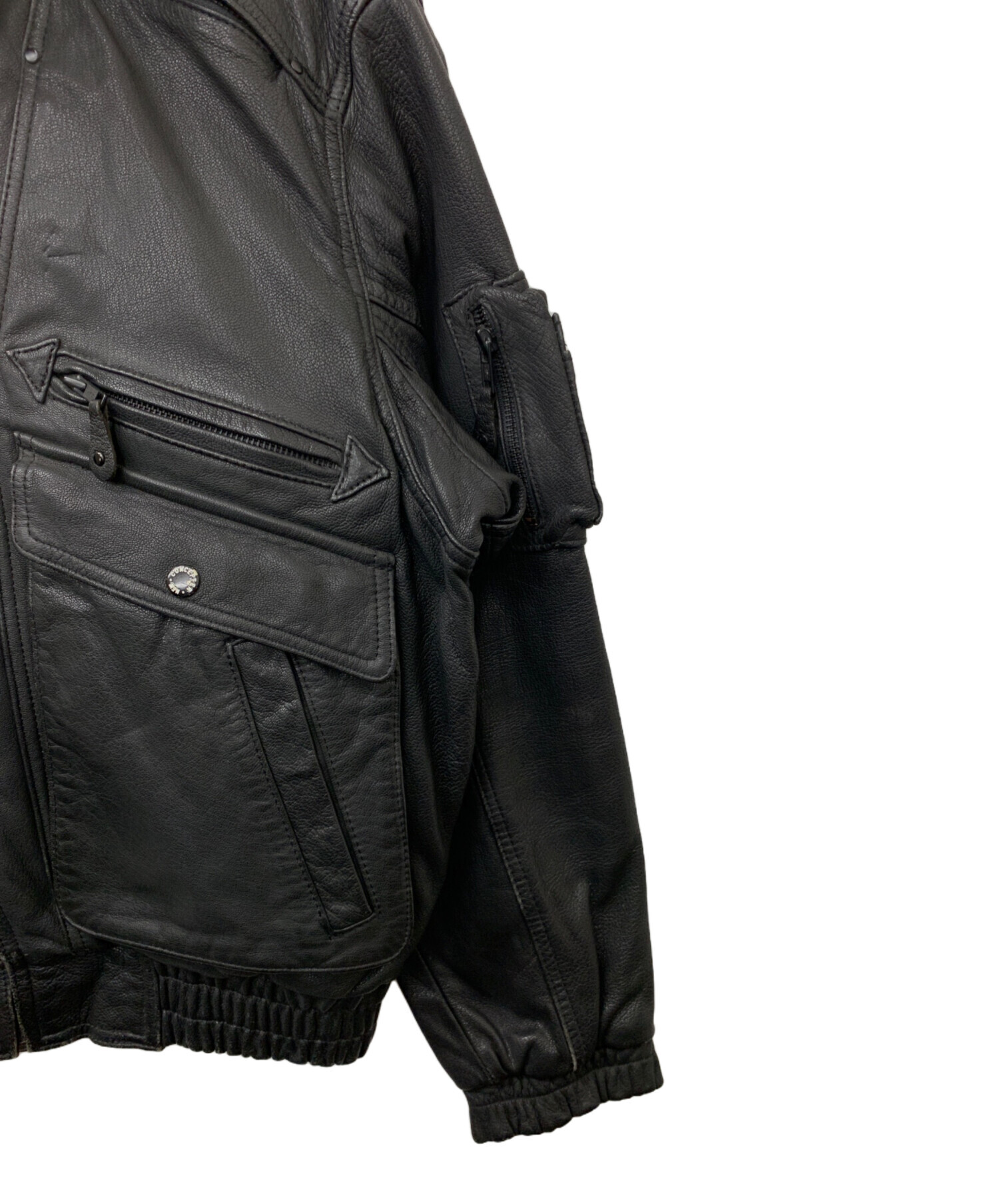 中古・古着通販】NCCS (エヌシー) KADOYA (カドヤ) レザージャケット