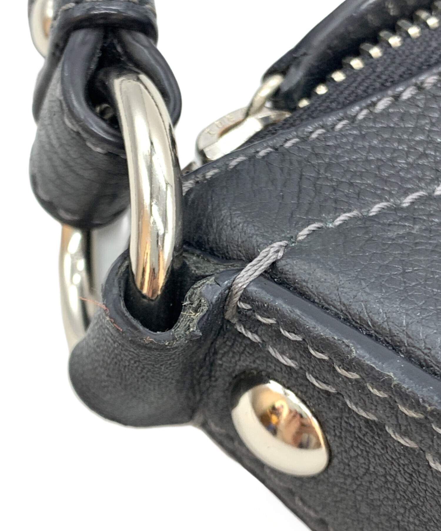 未使用級　コーチ　COACH　ワンハンドバッグ 中古・古着通販】COACH (コーチ) ワンショルダーバッグ ブラック