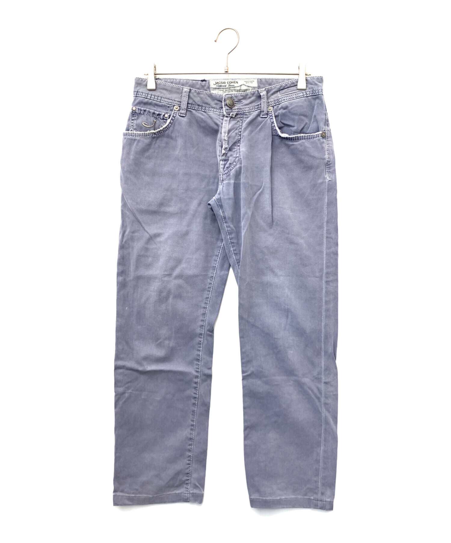 中古・古着通販】JACOB COHEN (ヤコブコーエン) デニムパンツ ブルー