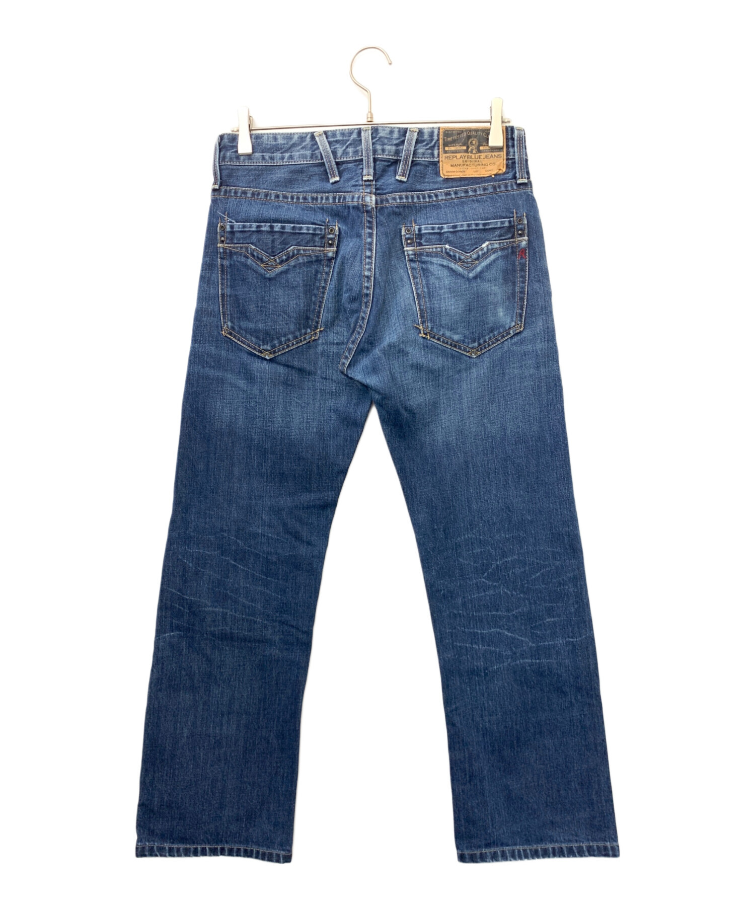中古・古着通販】REPLAY (リプレイ) BILLSTRONG デニムパンツ ブルー 