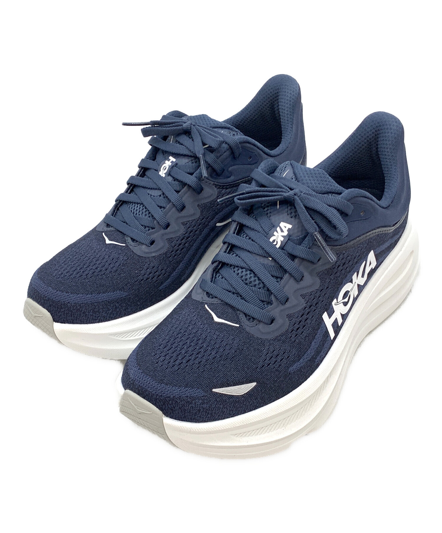 中古・古着通販】HOKAONEONE (ホカオネオネ) Bondi 9 ネイビー サイズ 
