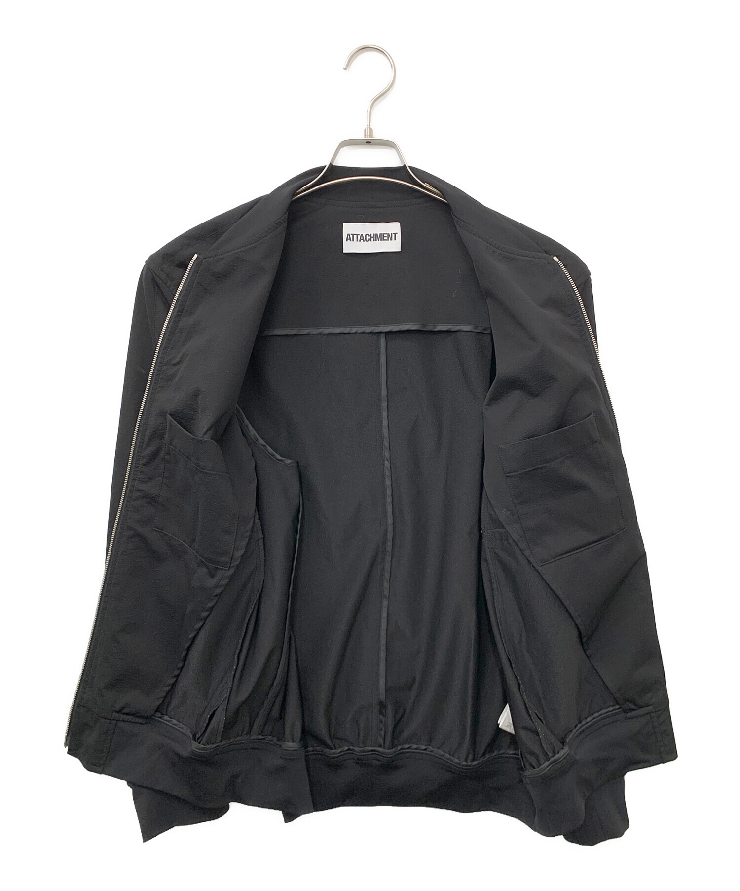 中古・古着通販】ATTACHMENT (アタッチメント) ブルゾン ブラック 
