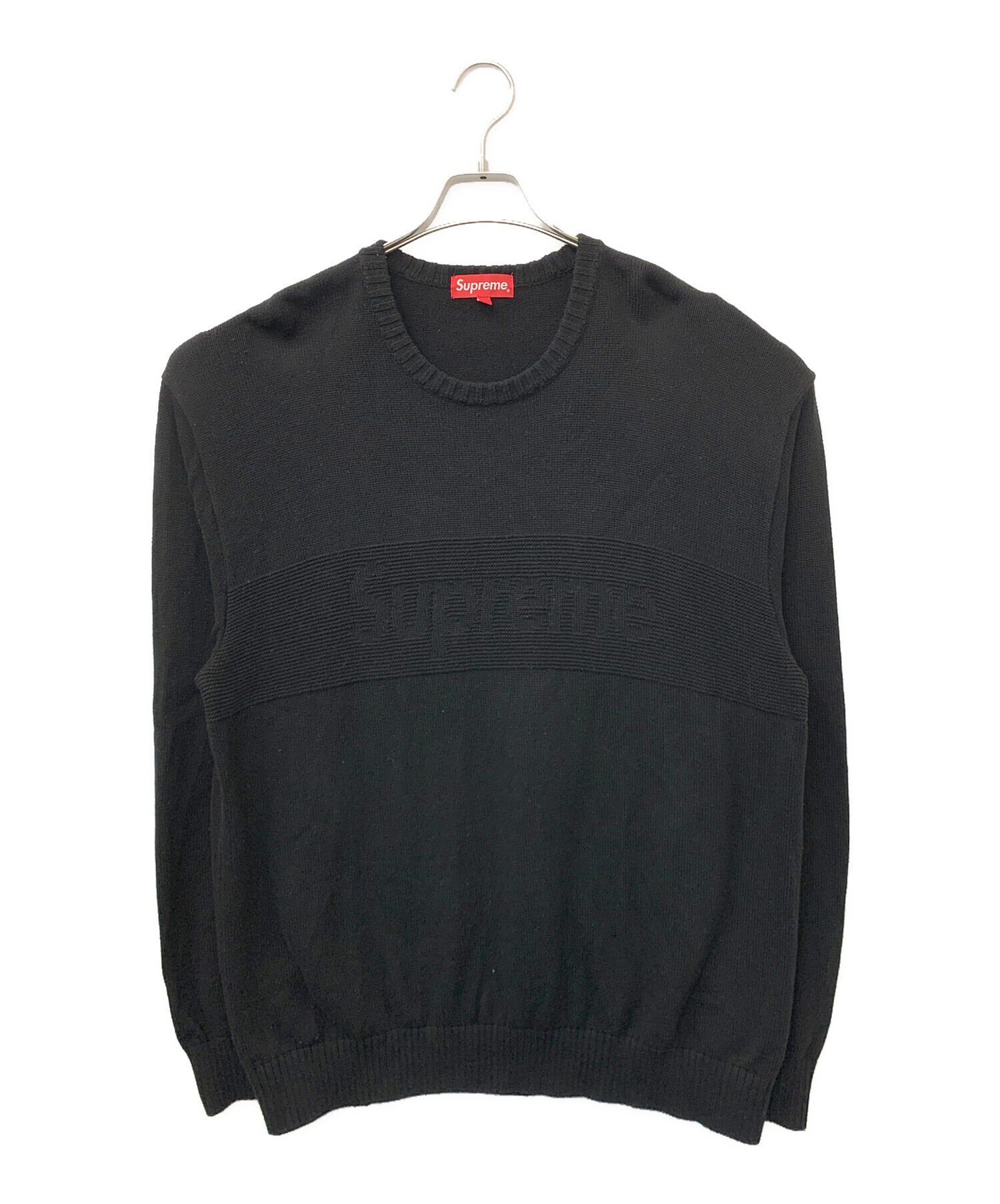 supreme Tonal Paneled Sweater Lサイズ 中古・古着通販】Supreme (シュプリーム) Tonal Paneled Sweater