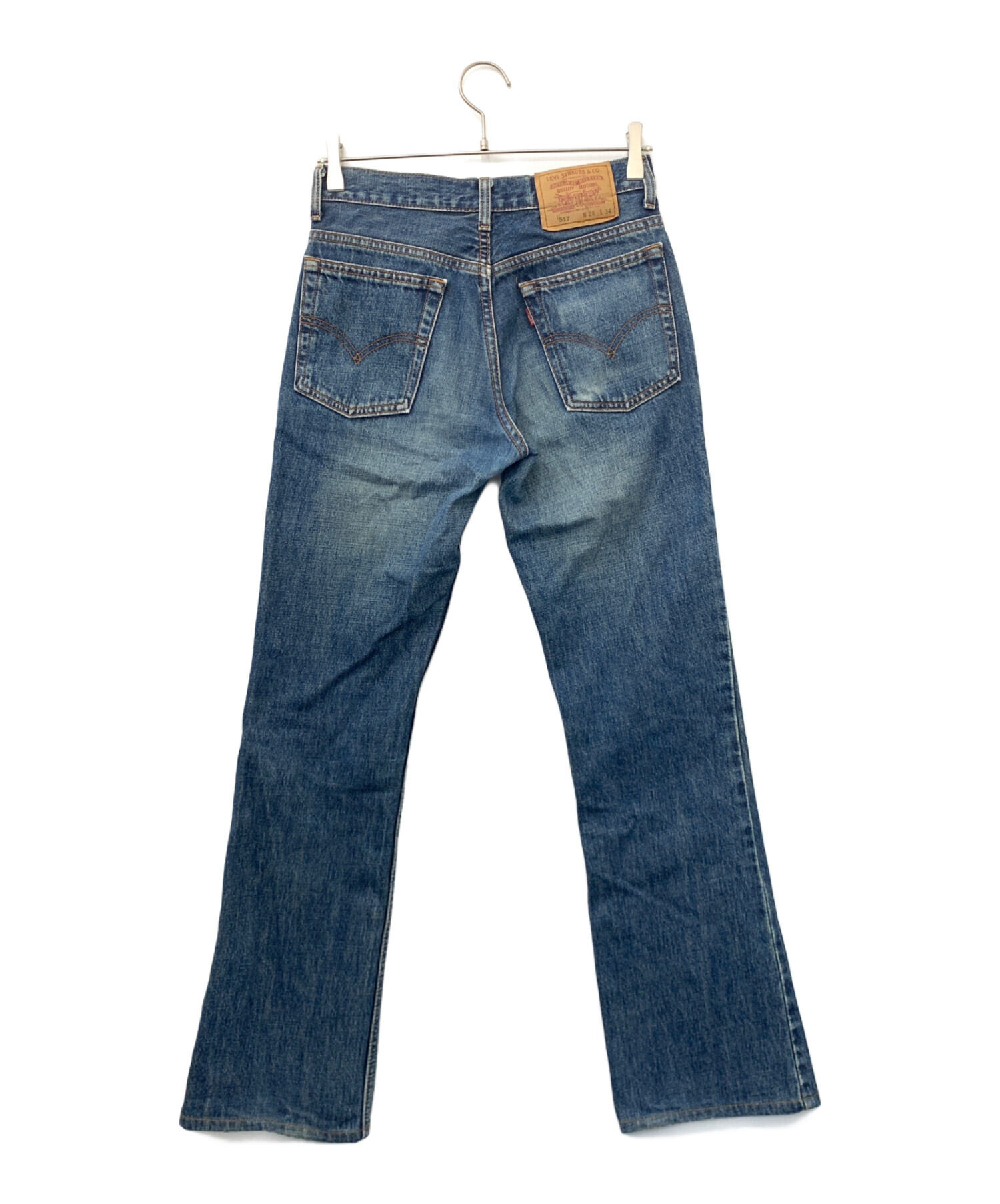 中古・古着通販】LEVI'S (リーバイス) 517デニムパンツ ブルー サイズ