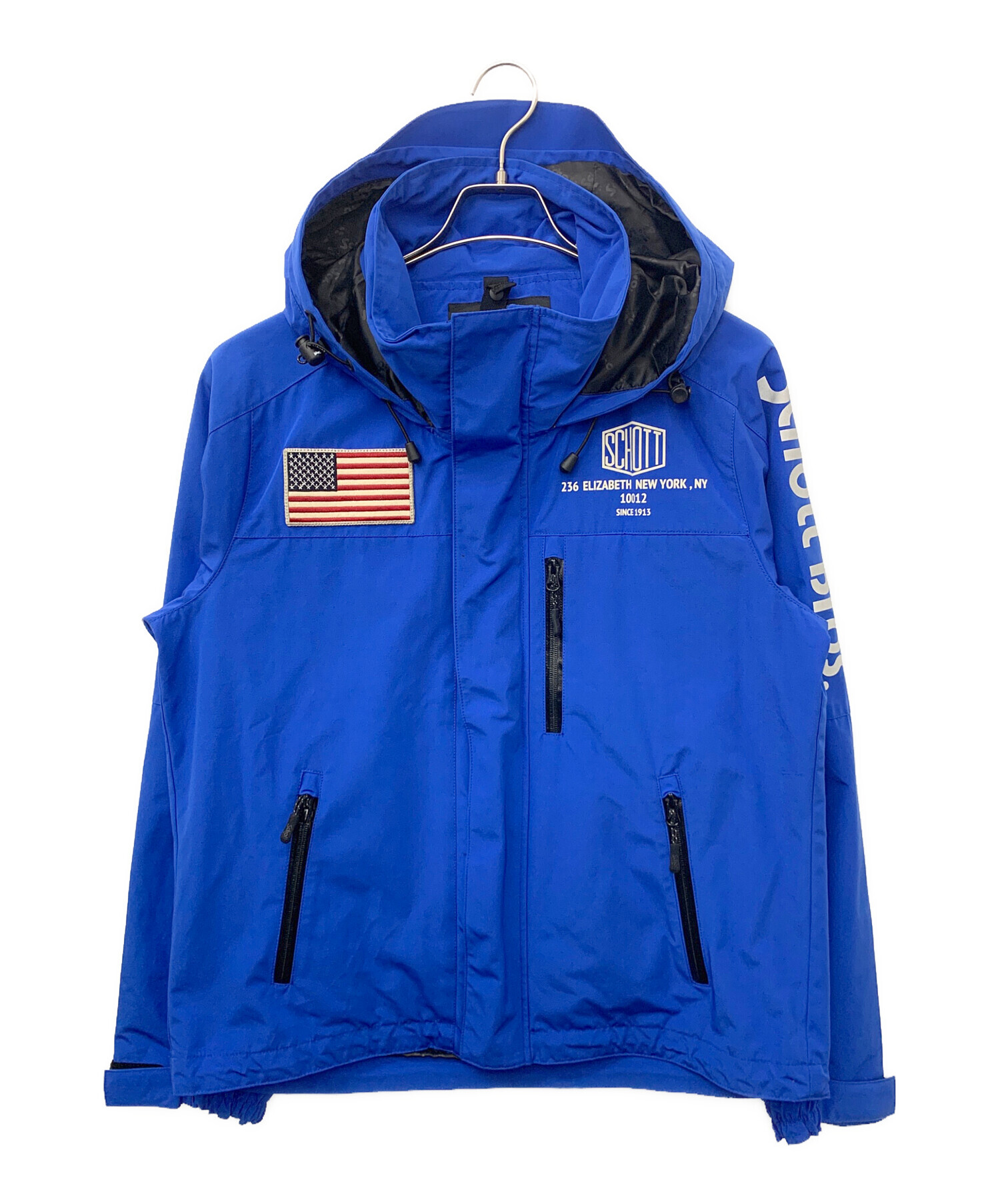 中古・古着通販】Schott (ショット) SYNTHTIC FIELD JACKET ブルー 