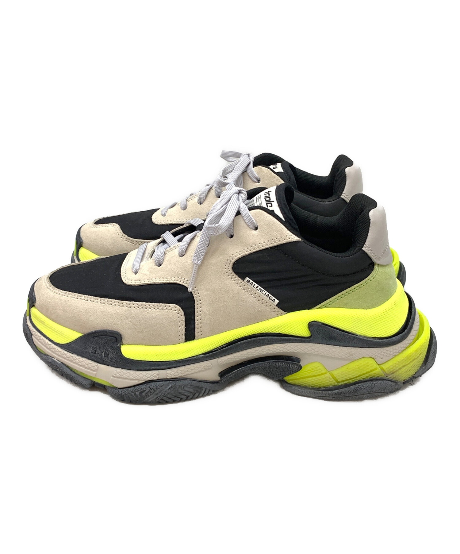中古・古着通販】BALENCIAGA (バレンシアガ) TRIPLE S グレー×ライト 