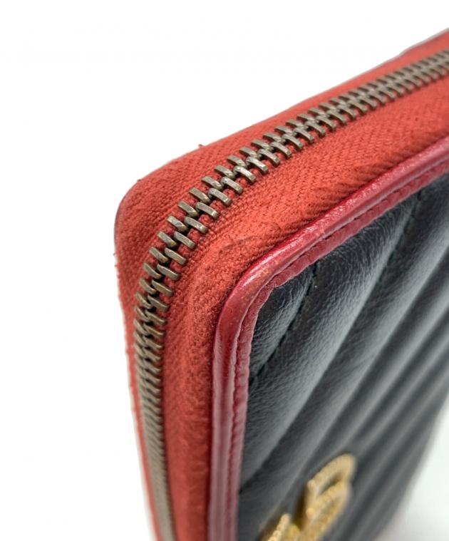中古・古着通販】GUCCI (グッチ) GGマーモント ジップアラウンド