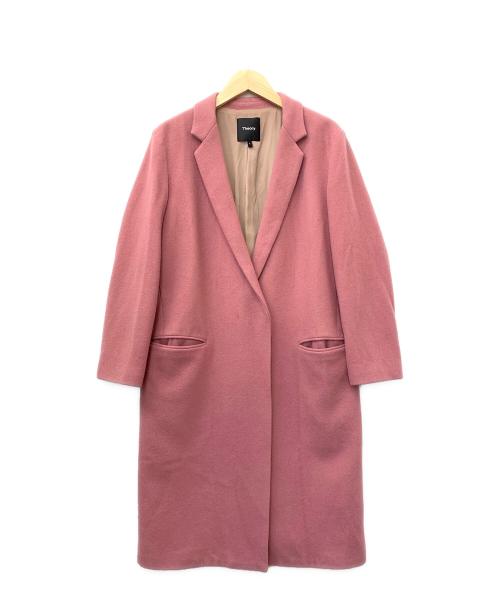 中古・古着通販】theory (セオリー) チェスターコート ピンク サイズ:P