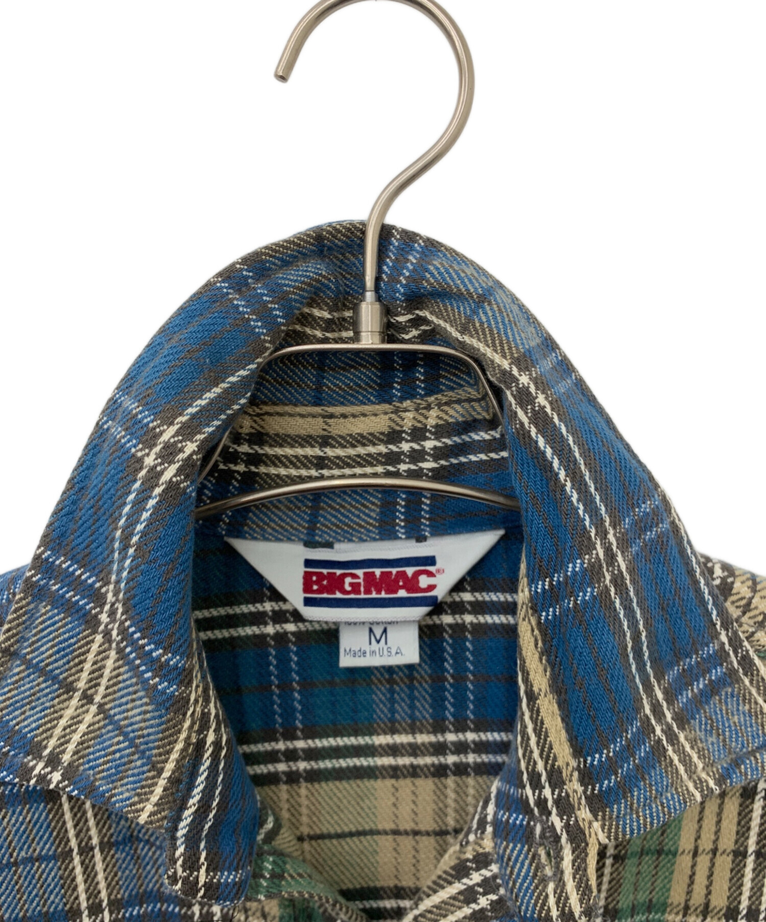 BIGMAC / 長袖シャツ/M/コットン/マルチカラー 中古・古着通販】BIG MAC (ビッグマック) 長袖シャツ マルチカラー