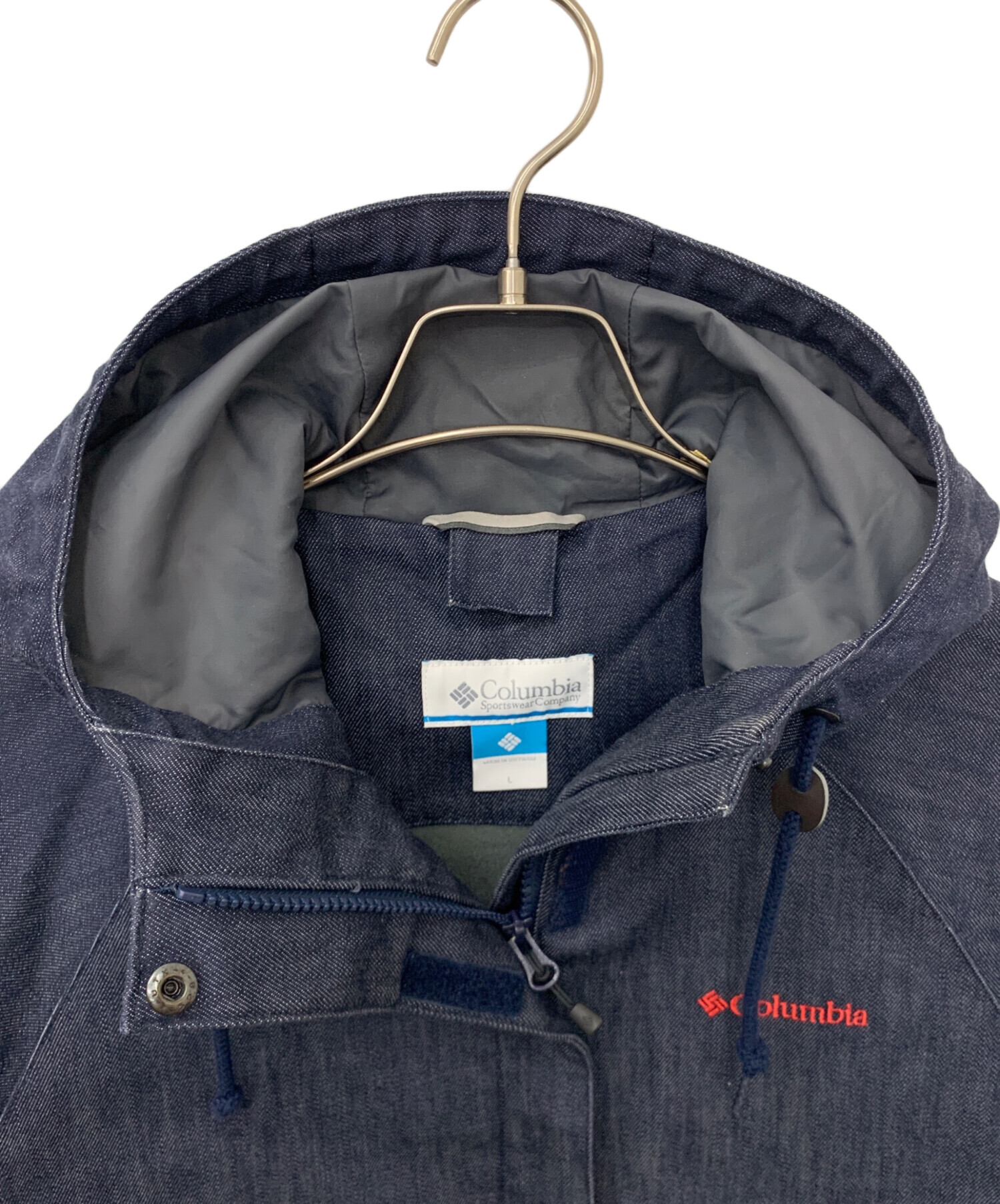 中古・古着通販】Columbia (コロンビア) マウンテンパーカー ネイビー 