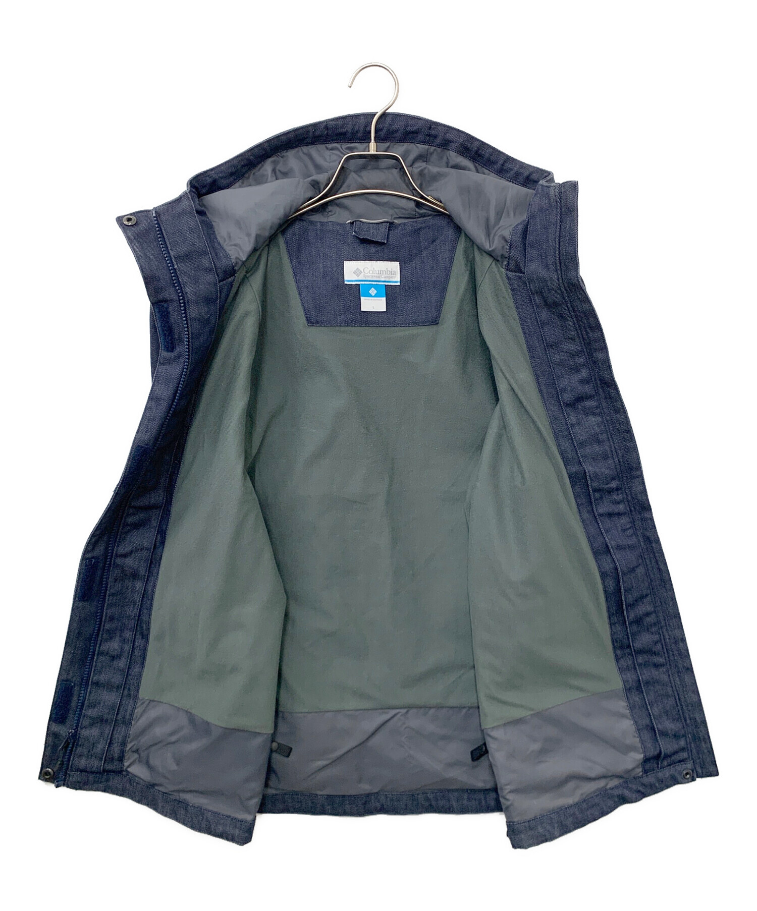 中古・古着通販】Columbia (コロンビア) マウンテンパーカー ネイビー 