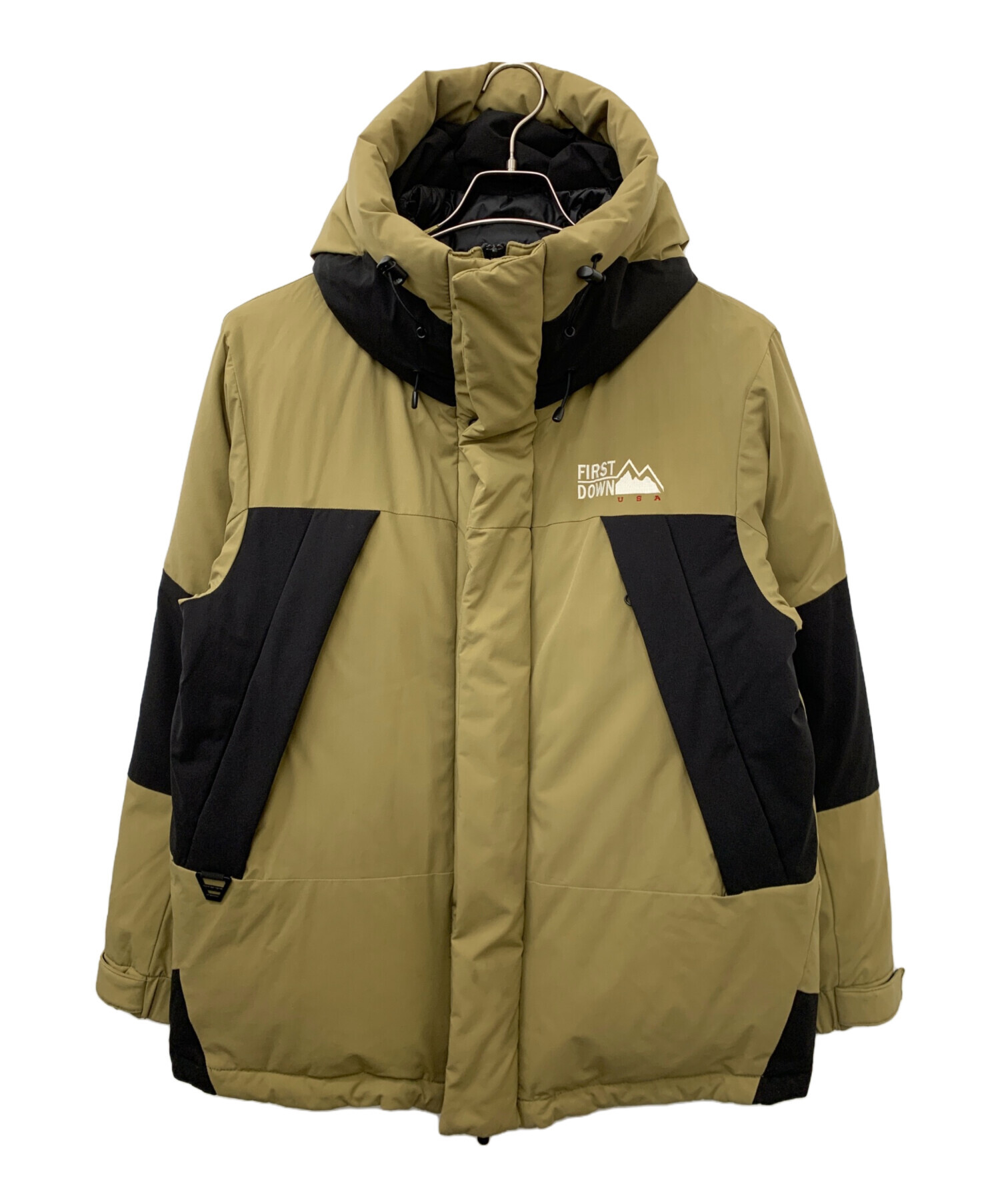 中古・古着通販】FIRST DOWN (ファーストダウン) パネルショートダウン