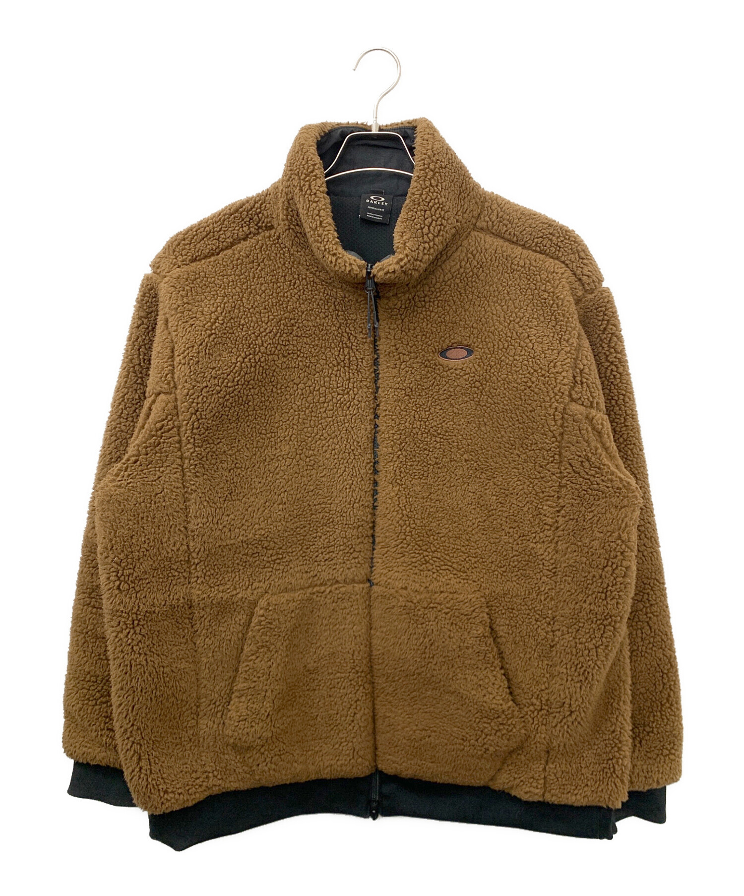OAKLEY　M　ボアジャケット 中古・古着通販】OAKLEY (オークリー) ボアジャケット ブラウン サイズ