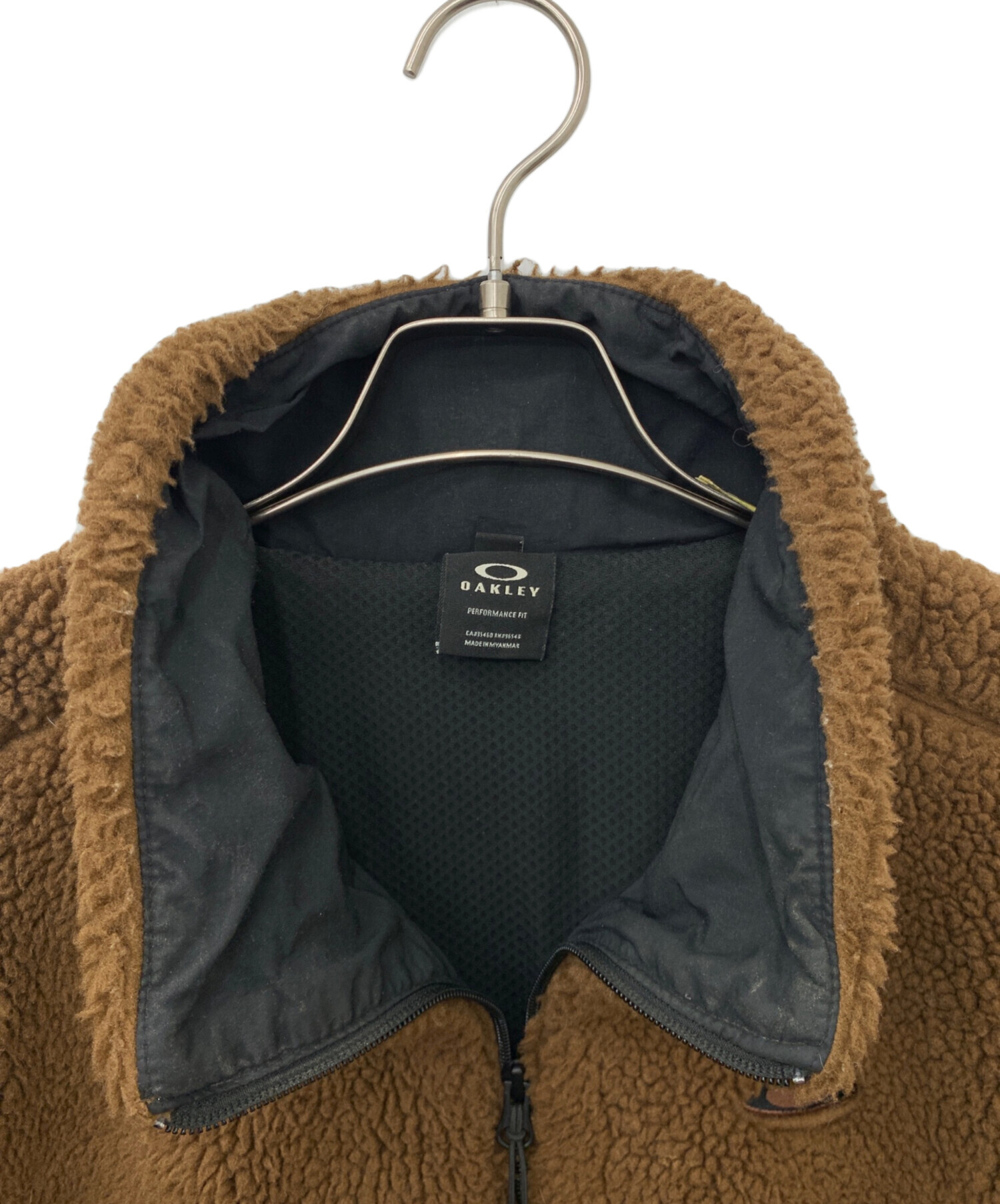 中古・古着通販】OAKLEY (オークリー) ボアジャケット ブラウン サイズ
