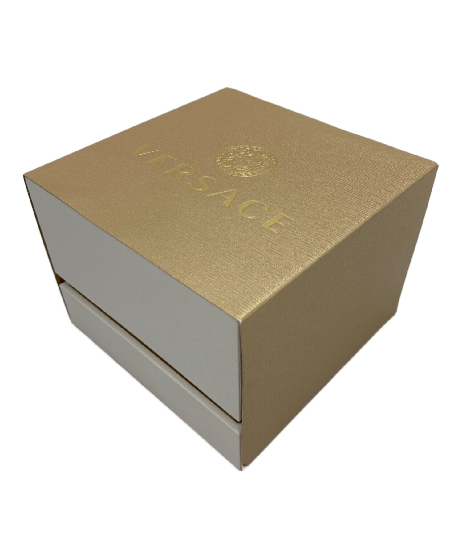 VERSACE ヴェルサーチ 腕時計 - 白系x茶 【古着】【中古】 1055006622557076_01_4600w.jpeg
