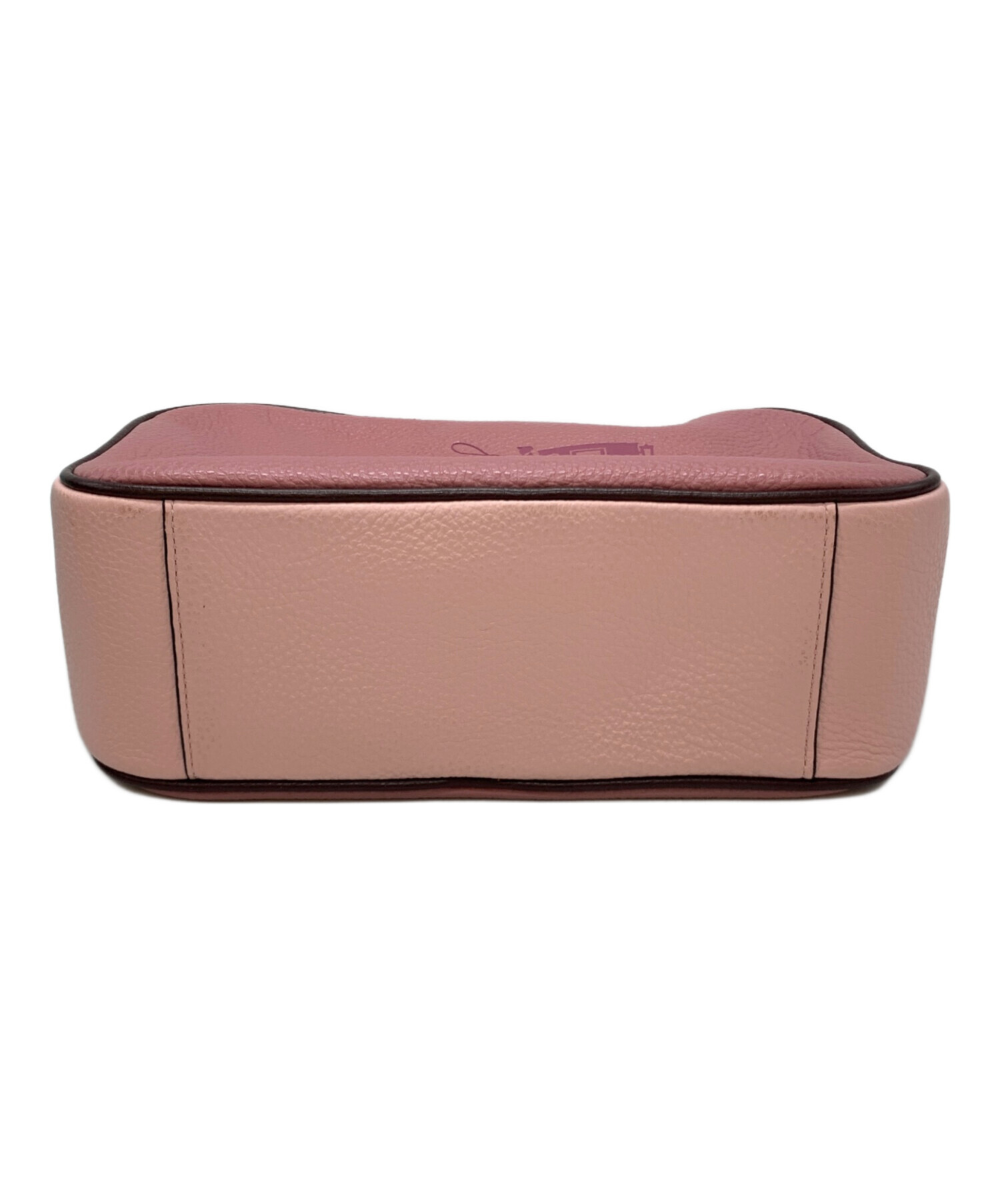 COACH ピンク ベージュ バッグ　未使用　タグ付き 中古・古着通販】COACH (コーチ) ショルダーバッグ ピンク｜ブランド