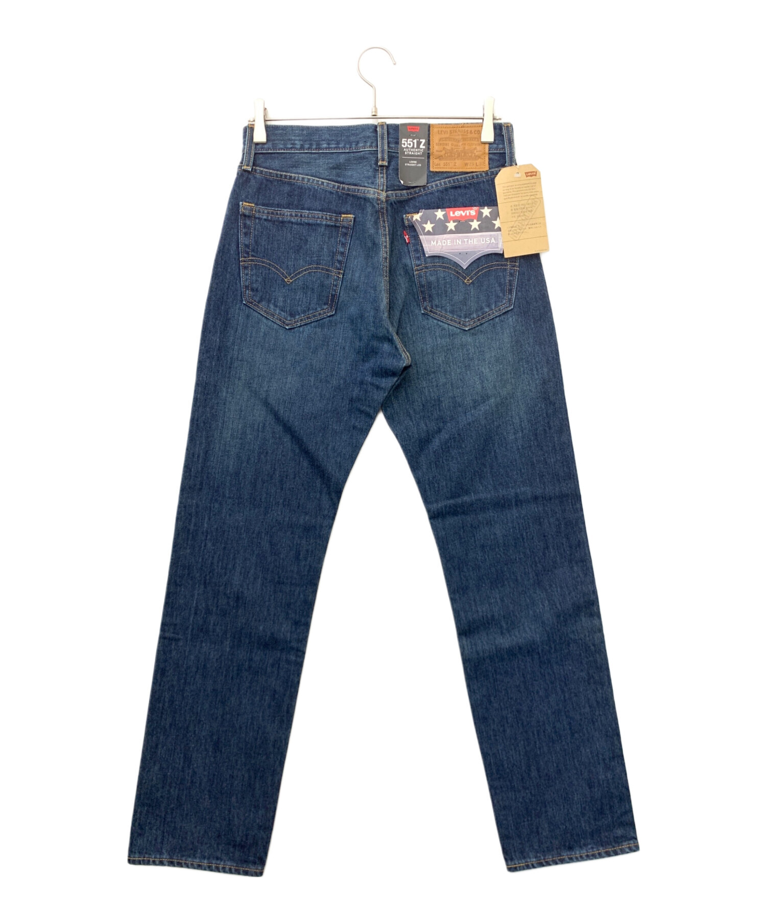 中古・古着通販】LEVI'S (リーバイス) 551Zデニムパンツ ブルー サイズ