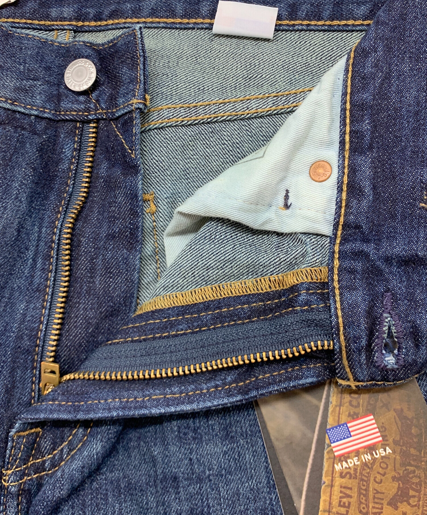 中古・古着通販】LEVI'S (リーバイス) 551Zデニムパンツ ブルー サイズ