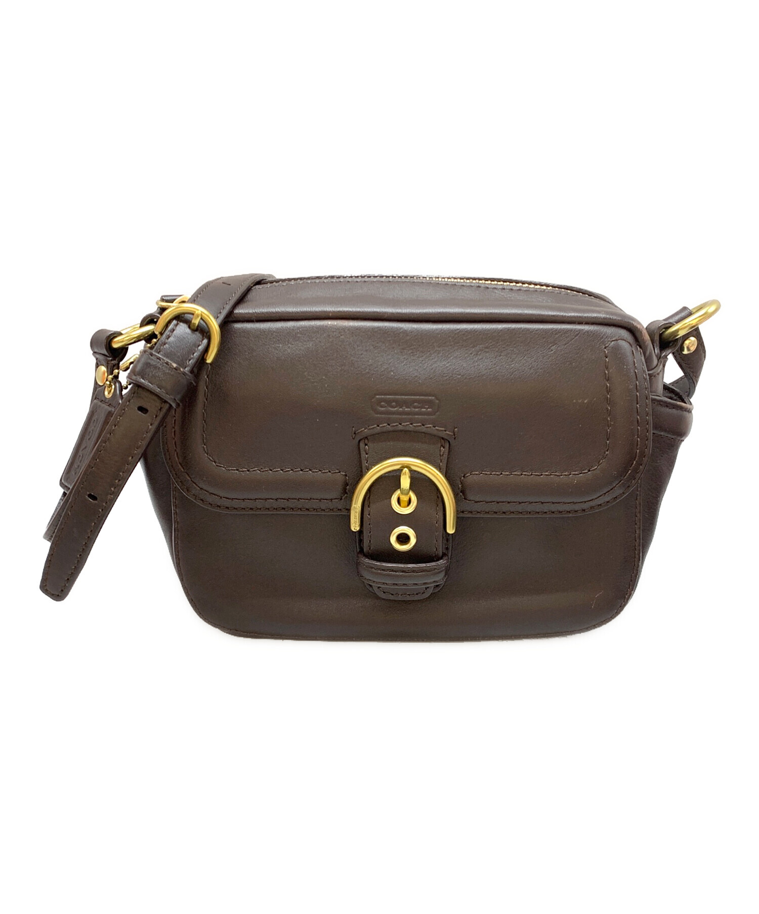 中古・古着通販】COACH (コーチ) ショルダーバッグ ブラウン｜ブランド