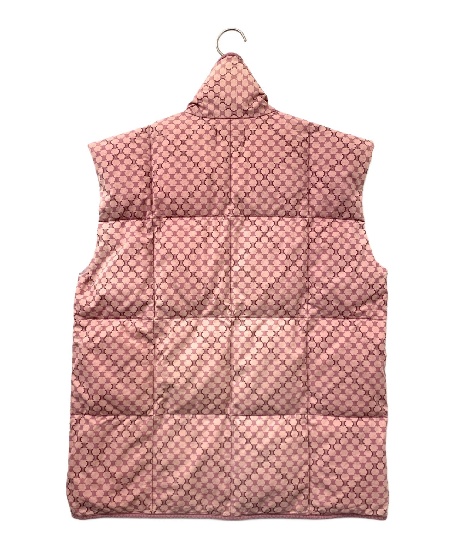 中古・古着通販】CELINE (セリーヌ) ダウンベスト ピンク サイズ
