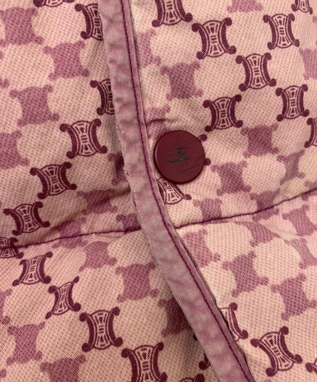 中古・古着通販】CELINE (セリーヌ) ダウンベスト ピンク サイズ