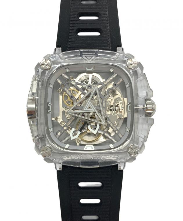 CIGAD Design シガデザイン　スケルトン自動巻き 中古・古着通販】CIGA DESIGN (シガデザイン) 自動巻き腕時計