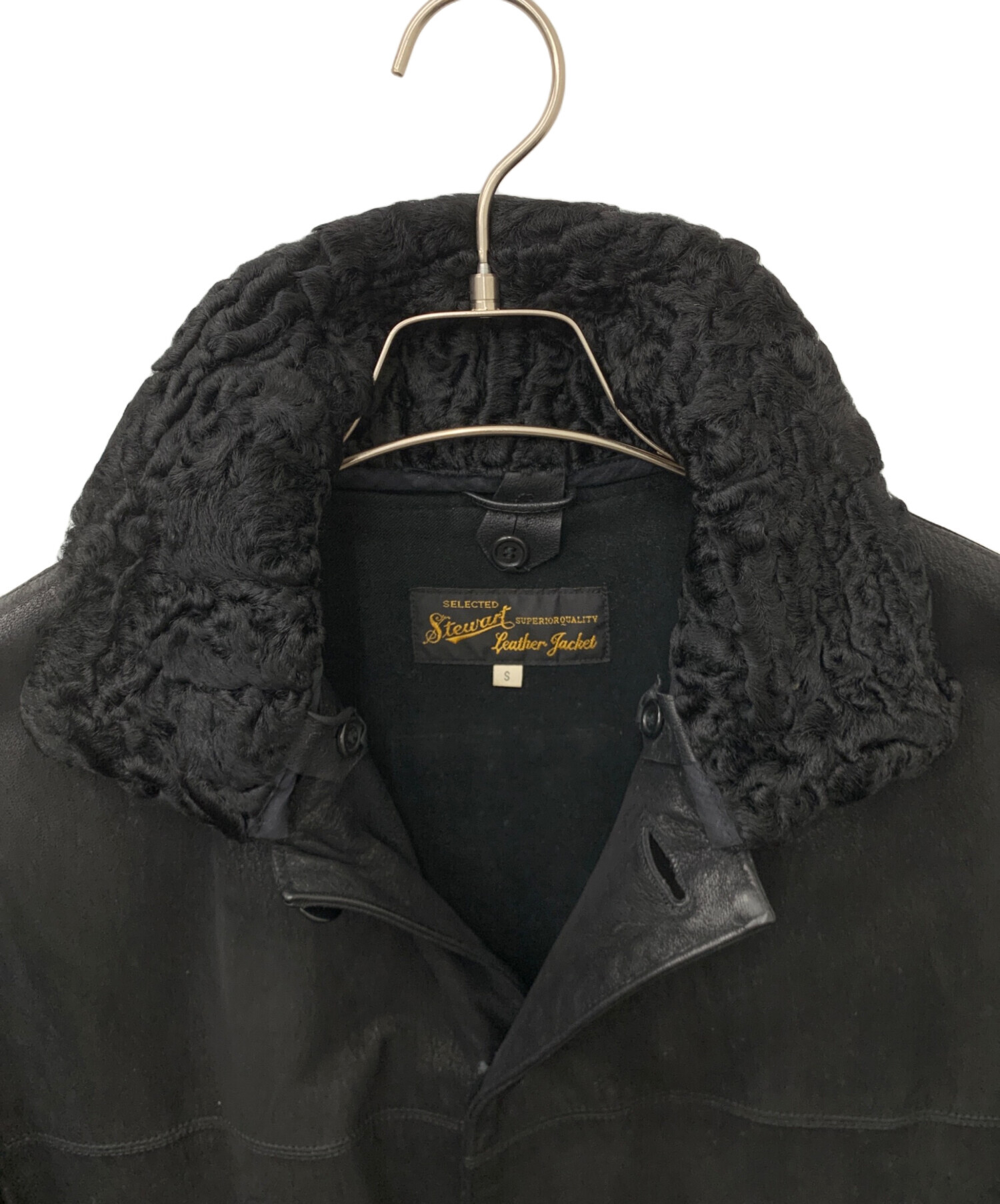 中古・古着通販】Stewart Leather Jacket. (スチュワートレザー