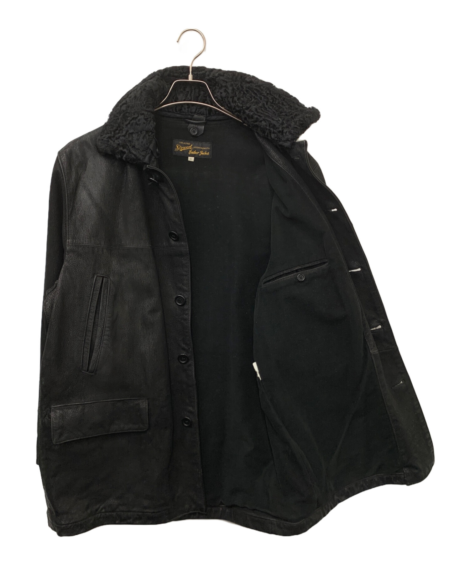 中古・古着通販】Stewart Leather Jacket. (スチュワートレザー