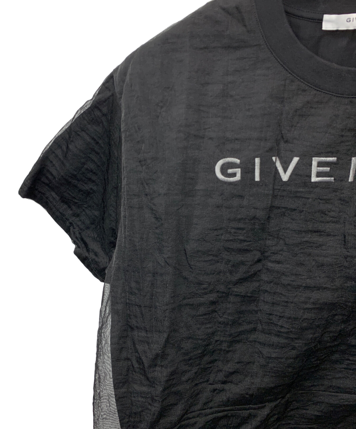 中古・古着通販】GIVENCHY (ジバンシィ) Embrroidered Logo Mesh