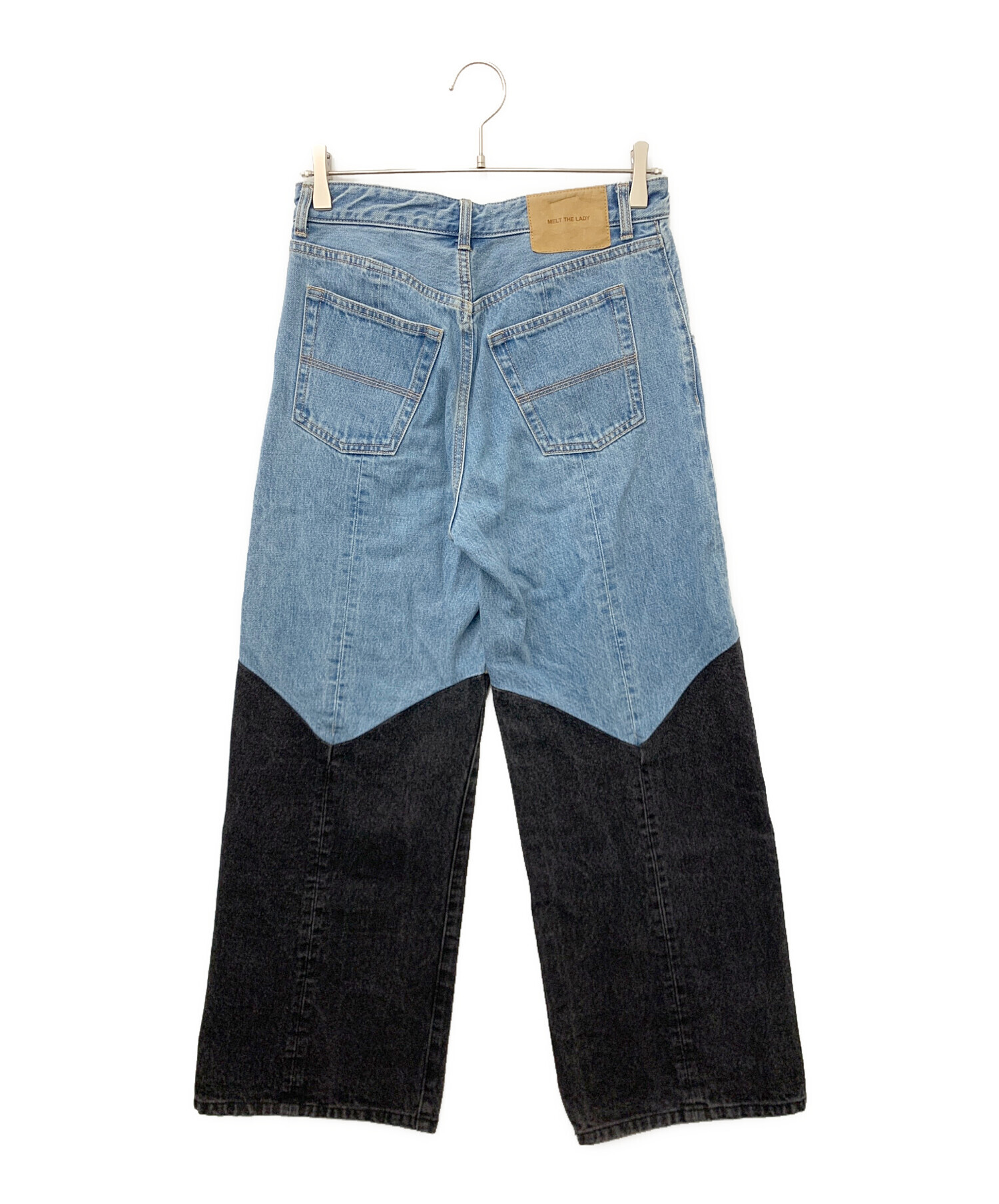 中古・古着通販】MELT THE LADY (メルトザレディ) デニムパンツ ブルー