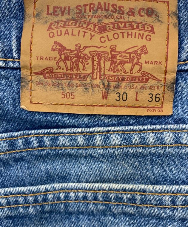 中古・古着通販】LEVI'S (リーバイス) 505デニムパンツ ブルー サイズ
