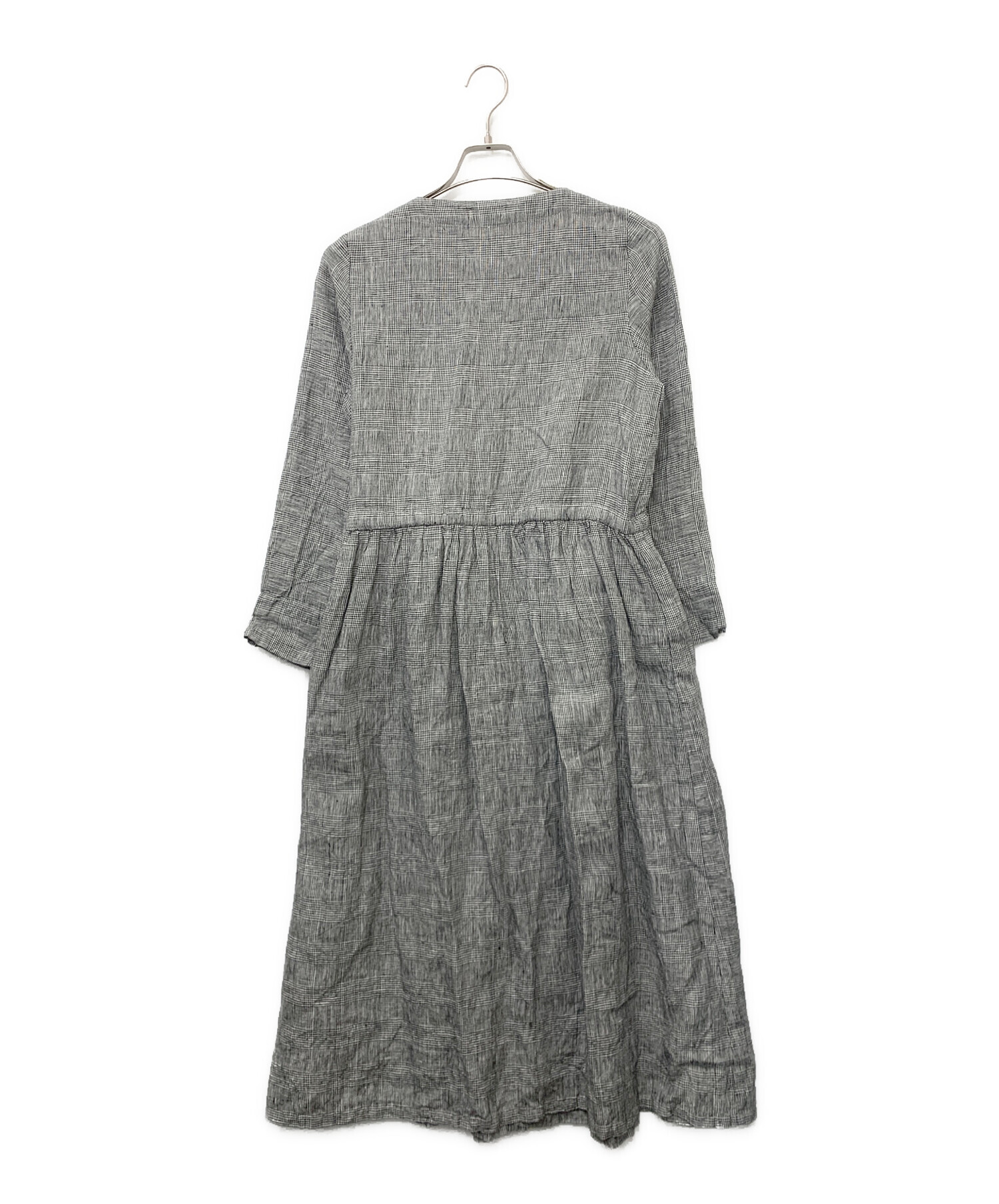fog linen work ワンピース　 linen100% fog linen work（フォグリネンワーク） グレース ワンピース ニゼル