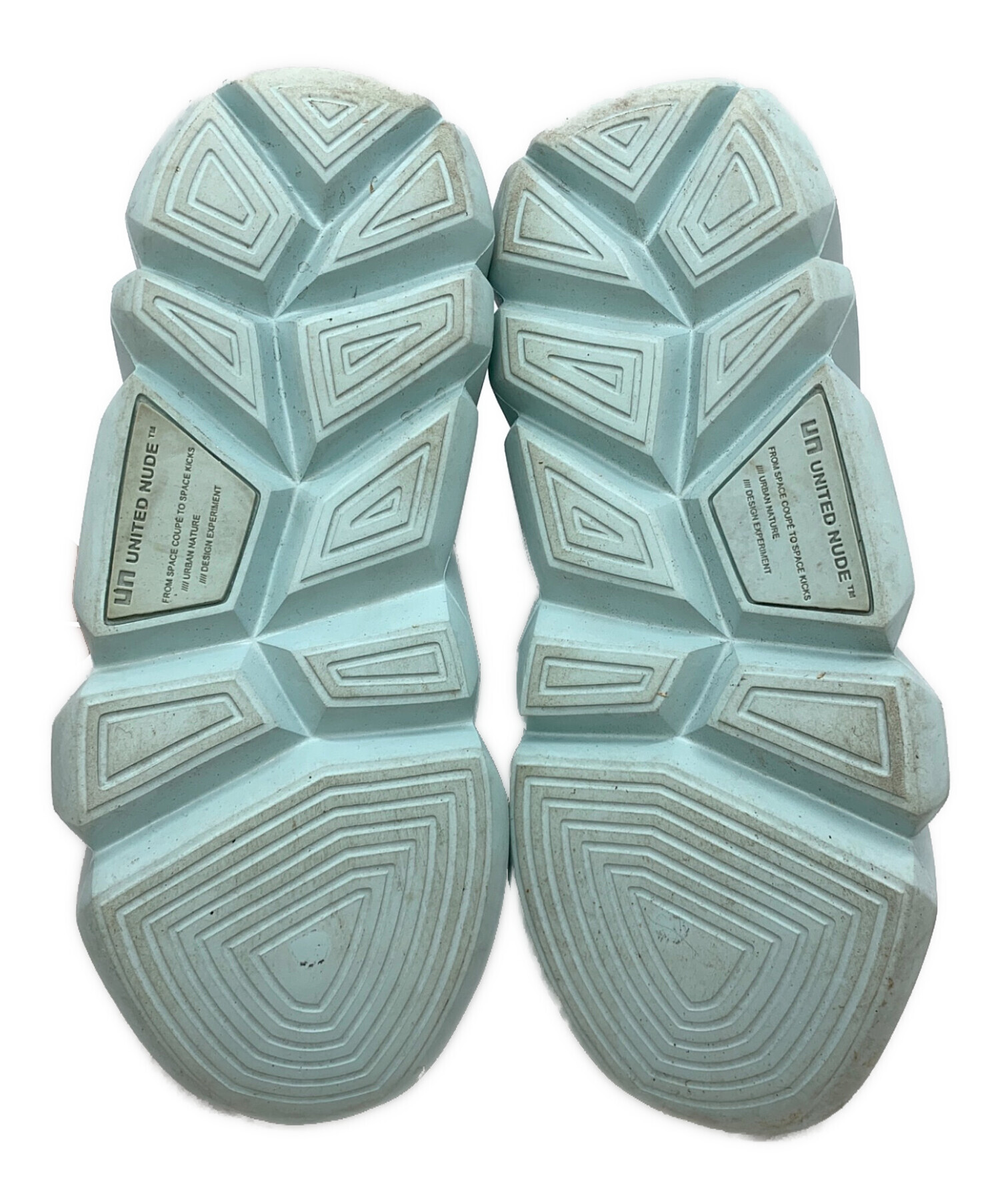 UNITED NUDE ユナイテッドヌード スニーカー ブルーグレー 38 中古・古着通販】UNITED NUDE (ユナイテッドヌード) スニーカー スカイ