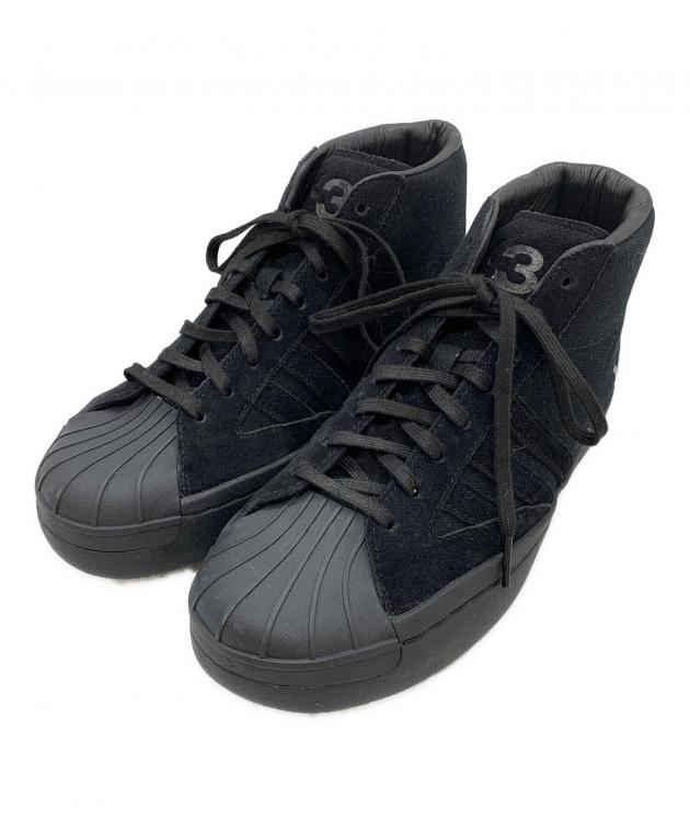 中古・古着通販】Y-3 (ワイスリー) ハイカットスニーカー ブラック 