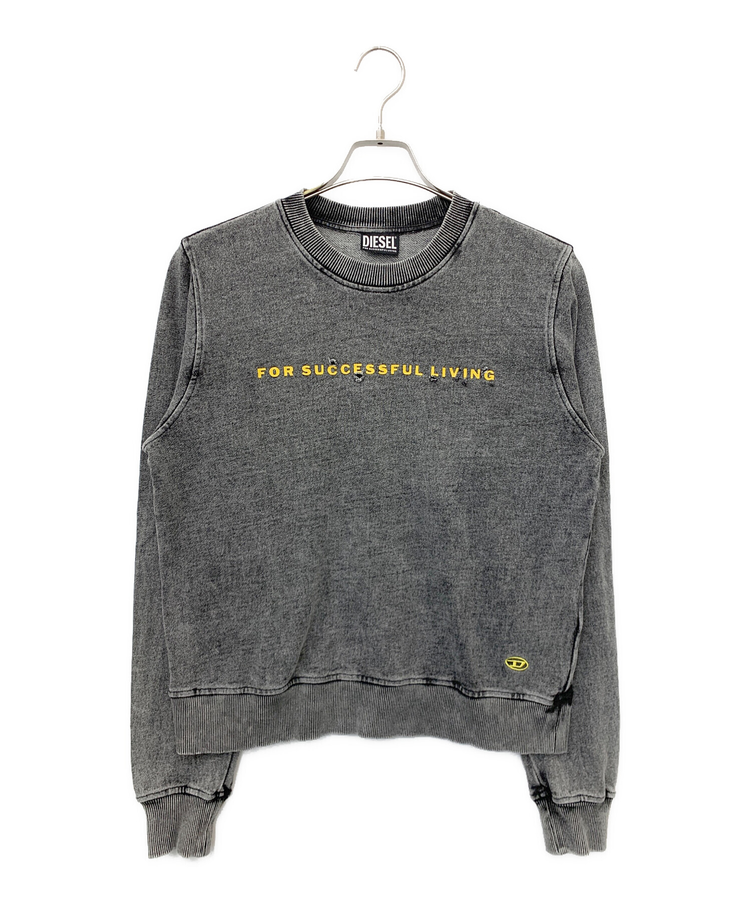 中古・古着通販】DIESEL (ディーゼル) スウェット グレー サイズ:M