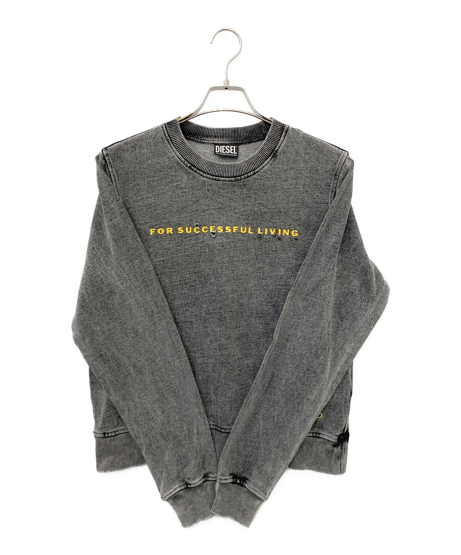 中古・古着通販】DIESEL (ディーゼル) スウェット グレー サイズ:M