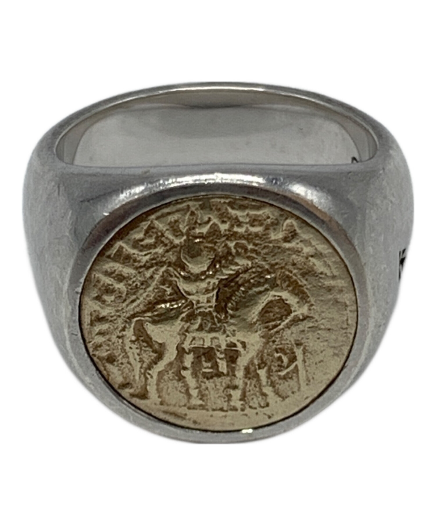 中古・古着通販】TOM WOOD (トムウッド) Coin Ring Gold サイズ:13.5
