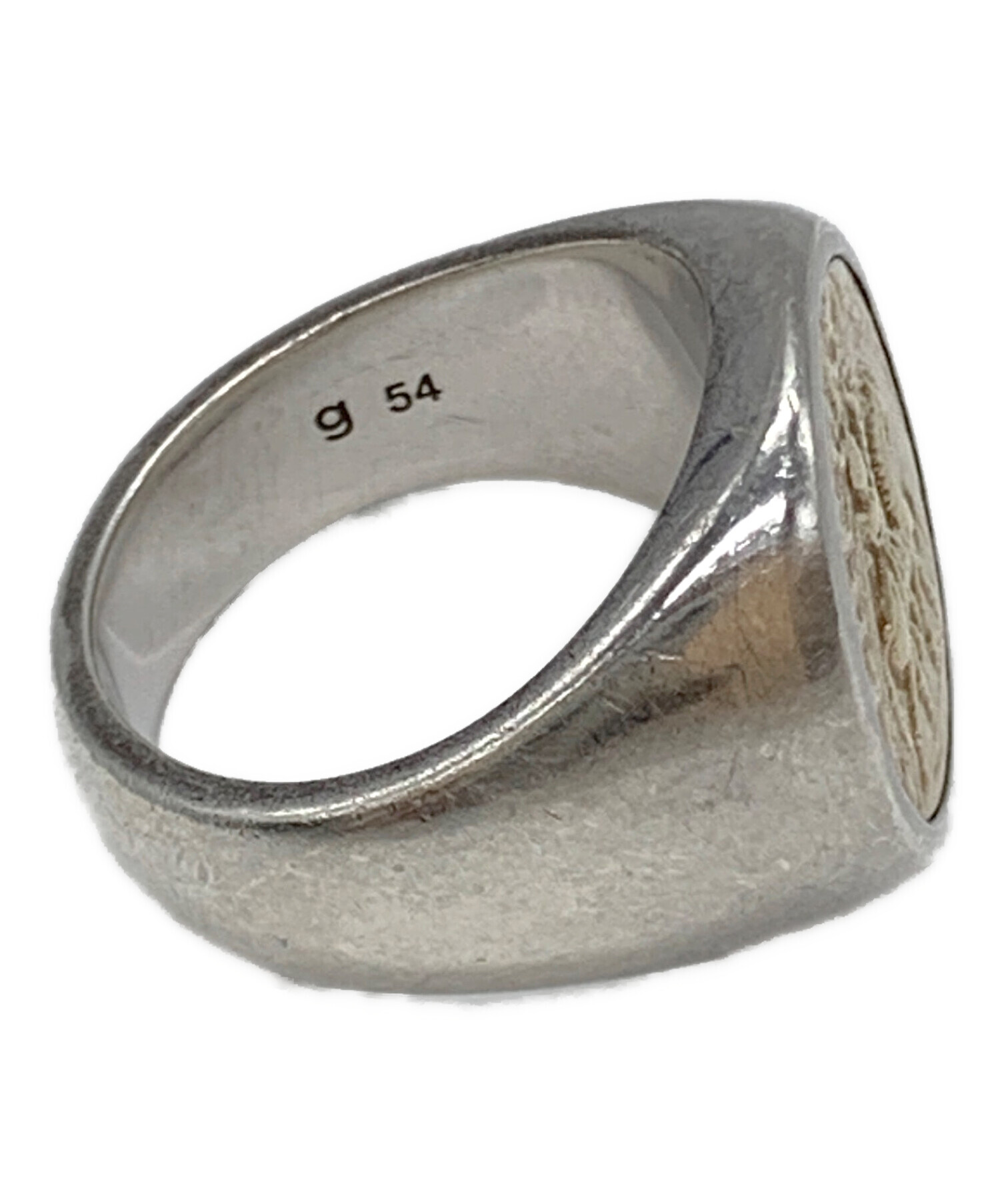 中古・古着通販】TOM WOOD (トムウッド) Coin Ring Gold サイズ:13.5 