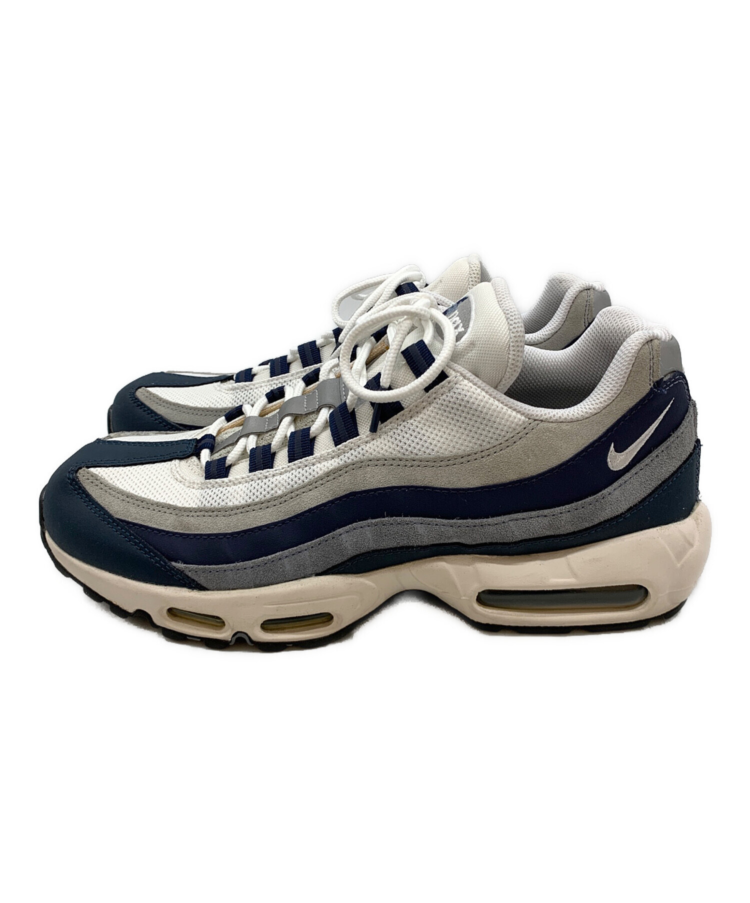 NIKE ナイキ スニーカー メンズ 【古着】【中古】 中古・古着通販】NIKE (ナイキ) スニーカー ネイビー×ホワイト サイズ