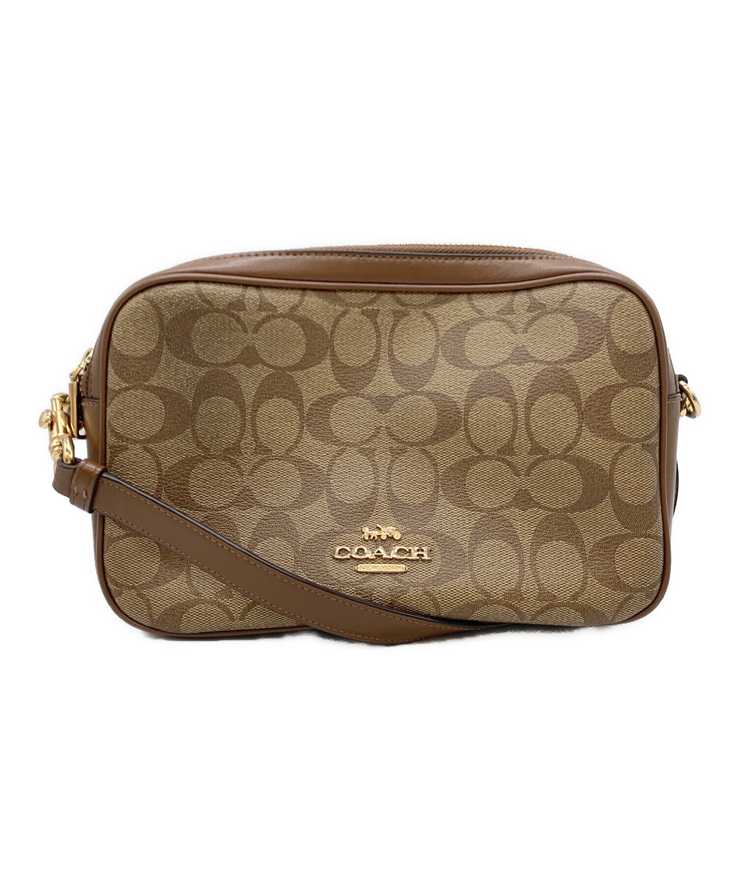 中古・古着通販】COACH (コーチ) ショルダーバッグ ブラウン｜ブランド