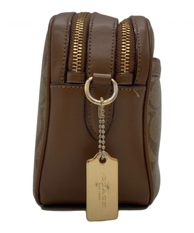 中古・古着通販】COACH (コーチ) ショルダーバッグ ブラウン｜ブランド