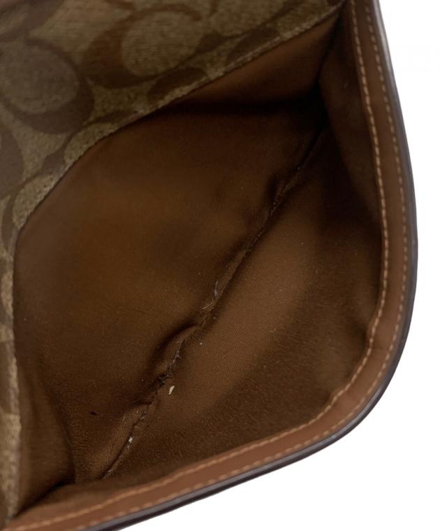 中古・古着通販】COACH (コーチ) ショルダーバッグ ブラウン｜ブランド