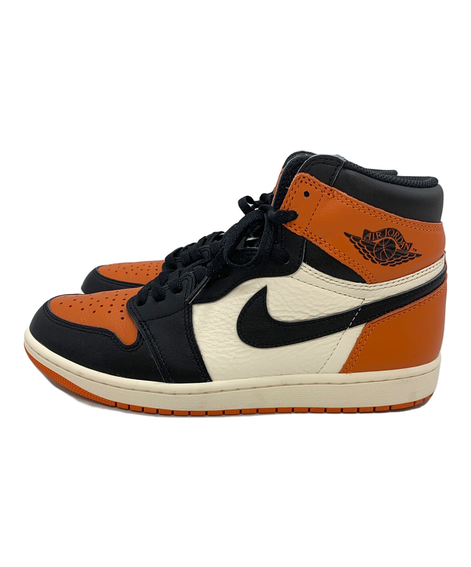 中古・古着通販】NIKE (ナイキ) スニーカー オレンジ×ブラック サイズ