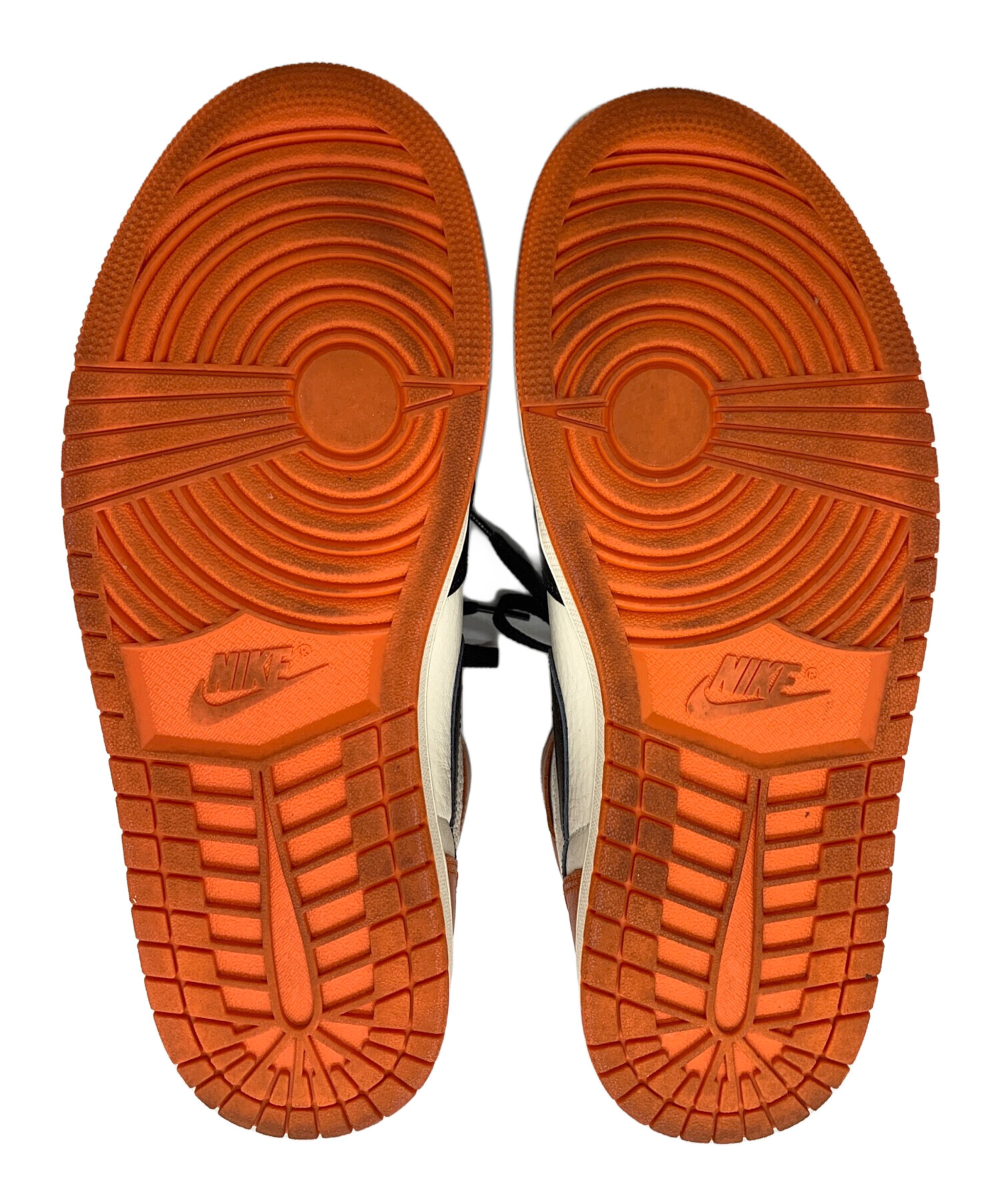 中古・古着通販】NIKE (ナイキ) スニーカー オレンジ×ブラック サイズ