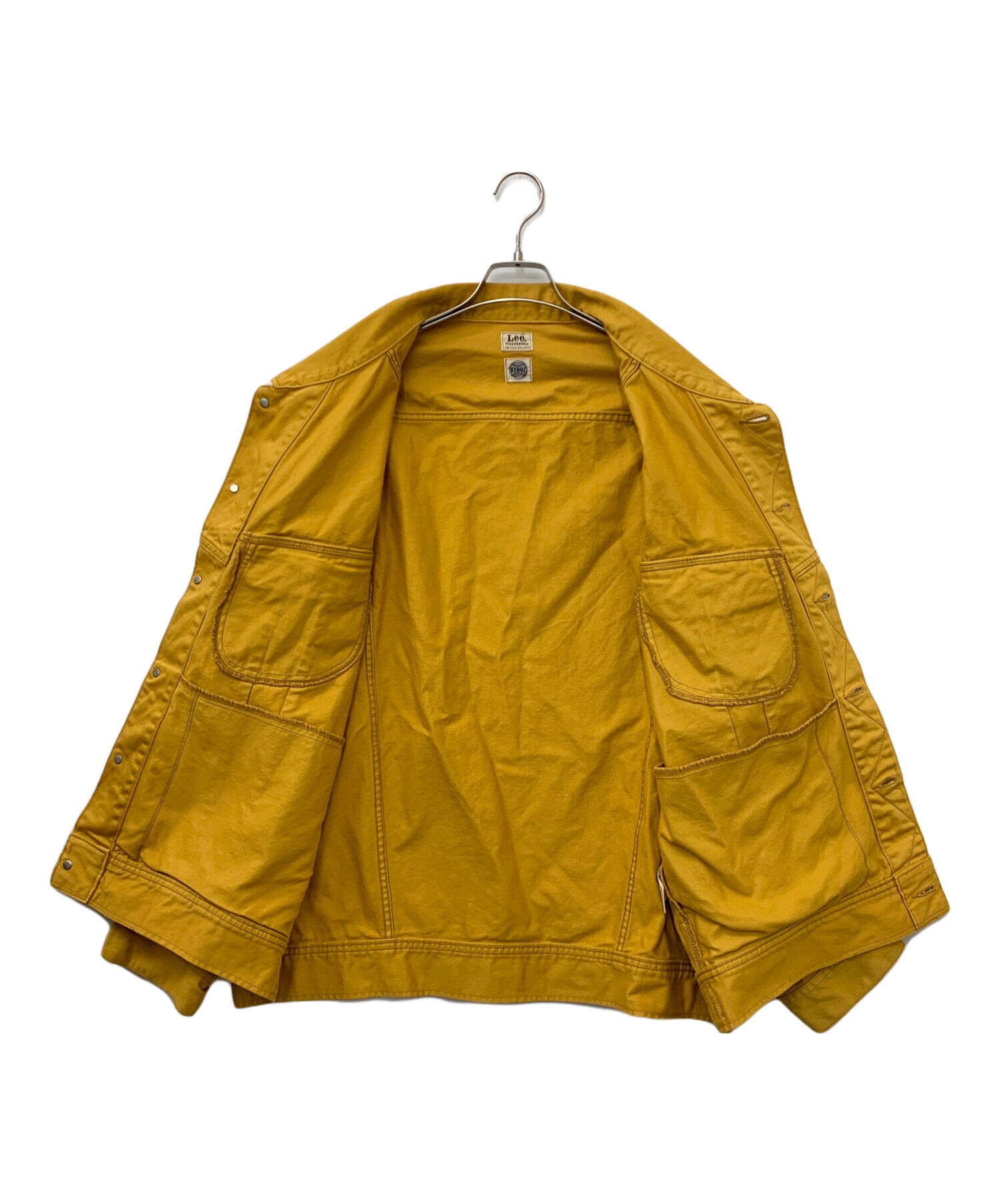 Keboz ジャケット XL イエロー 中古・古着通販】KEBOZ (ケボズ) LEE (リー) WESTERNER JACKET