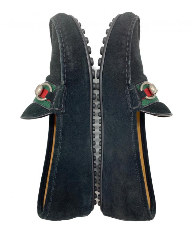 中古・古着通販】GUCCI (グッチ) ドライビングシューズ ブラック