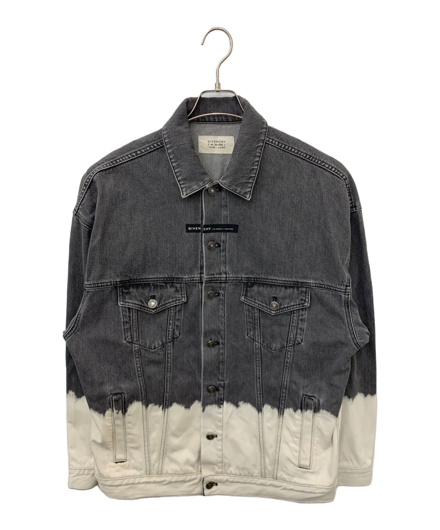 中古・古着通販】GIVENCHY (ジバンシィ) デニムジャケット グレー