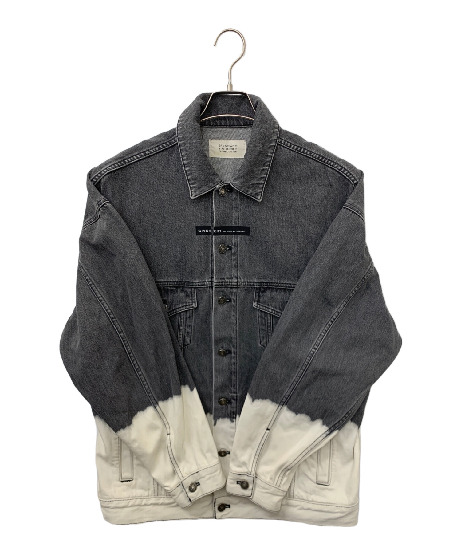 中古・古着通販】GIVENCHY (ジバンシィ) デニムジャケット グレー