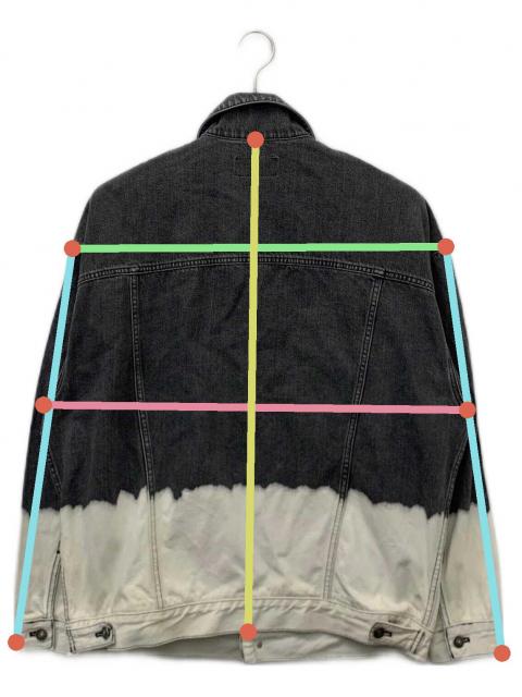 中古・古着通販】GIVENCHY (ジバンシィ) デニムジャケット グレー