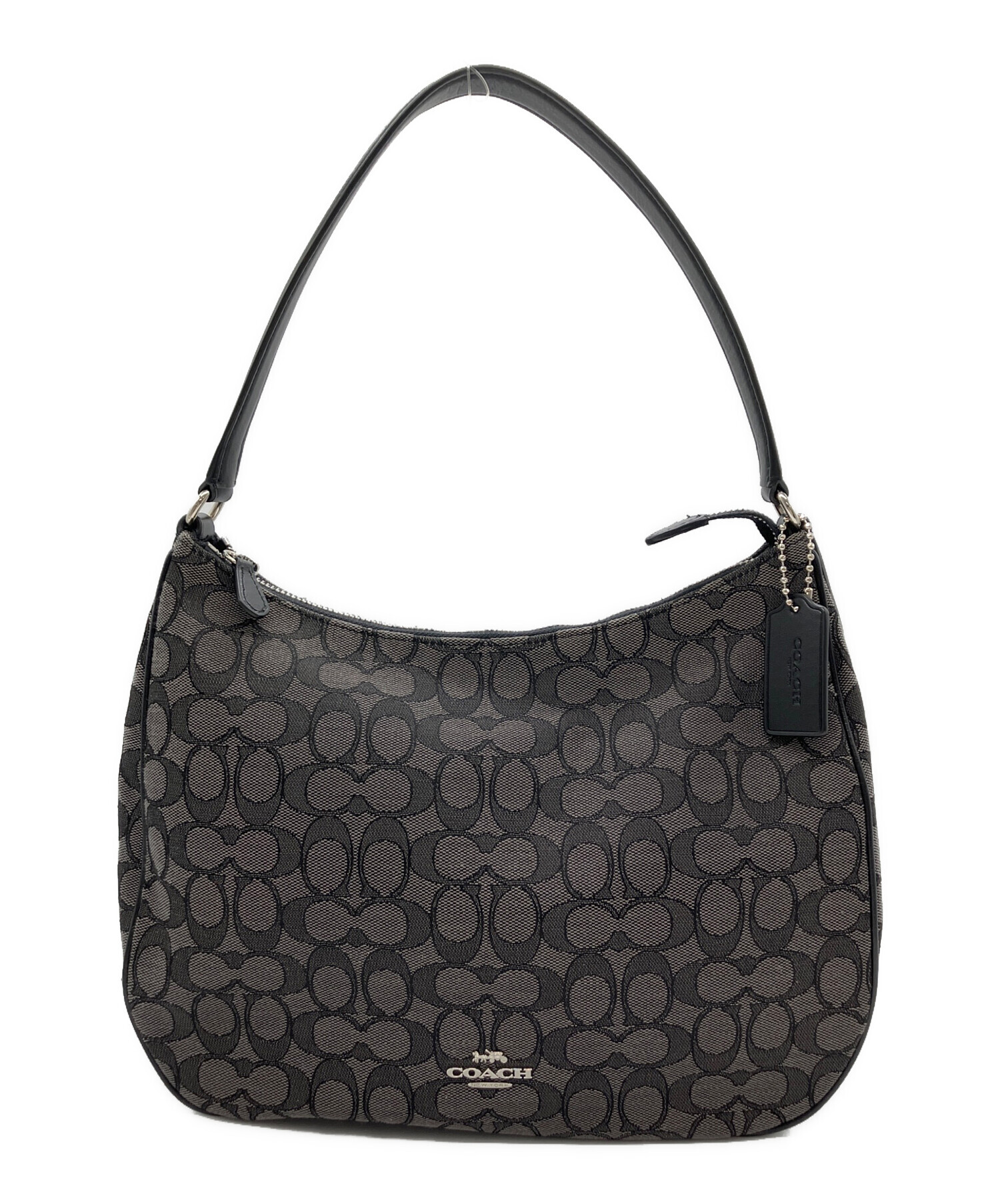 中古・古着通販】COACH (コーチ) ワンショルダーバッグ グレー